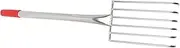 DECOMELODY Stainless Steel Rake with Handle Beach Rake for Digging Clams and Seafood for Garden and Beach Cleaning Easy to Use Tool