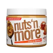 Nuts N More Peanut Butter Salted Caramel 16 Ounce
