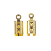 12mm Metal Cord End Crimps, 10ct. by Bead Landing™
