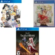 Tales of Vesperia & Symphonia & Arise PS4 Brand New Game Special Bundle (RPG)