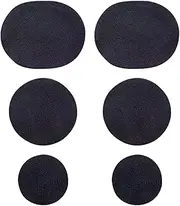 [Generic] Shoe Patches - Shoe Heel Repair | Running Shoe Repair Patches | Shoe Restoration Patch | Pu Leather Shoe Patches for Holes | Shoe Fix Kit for Sports Shoes, Cloth Shoes, Leather Shoes and High Heels