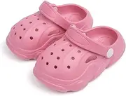 [Zoolar] Toddler Cute Garden Clogs Boys Girls Slip On Shoes Summer Lightweight Outdoor Slides Sandals Infant Children Beach Pool Shoes (Toddler/Little Kids)