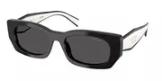 Prada PR B05S 09Q08Z Men's Sunglasses Black Size 53