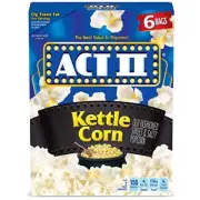 ACT II Kettle Corn Microwave Popcorn Bags 2.75 Ounce Pack of 36