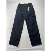 NWT 5.11 Tactical Men's Navy Blue Taclite Pro Cargo Pants - Size 30x31.5