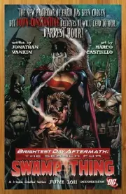 2011 Brightest Day Aftermath The Search for Swamp Thing Print Ad/Poster DC Art