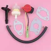 Garden Parts Carburetor Gasket Choke Rod for Honda GX160 GX200 5.5HP 6.5HP GX 160 200 Fuel Filter Line Stop Switch Lawn Mower Replace Part