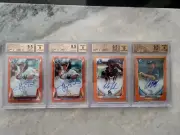 (4)2014 Bowman Chrome Draft/Prospects/Rookie Wave/Shimmer Orange Refractor Auto