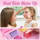 Girls Makeup Kit Kids Make Up Real Cosmetics Play Set With Cosmetic Case
