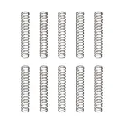 20Pack 0.3x3x30mm(DxODxL) Compression Spring Spring Steel Extension Spring Gray