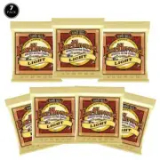7 SETS Ernie Ball Earthwood 80/20 Bronze LT 11-52 Acoustic Guitar Strings 2004