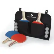 Sportcraft Organizer Table Tennis Ping Pong 4 Paddle Pak, Ball, Net & Post Set