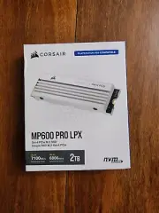 Corsair MP600 PRO LPX M.2 2000 GB PCI Express 4.0 3D TLC NAND NVMe - White