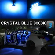 Canbus Interior car lights LED For BMW X1 E84 F48 X2 F39 X3 E83 F25 X4 F26 X5 E53 E70 F15 F85 X6 E71 E72 Accessories X1 E84 09-15 12P Crystal Blue ...