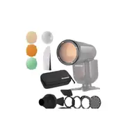Crm2 Magnetic Kit for Godox V1 Speedlites Compatible with Z1 c Z1 n Z1 s Z2 c Z2 n Z2 s Enhance Flash Performance