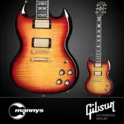 Gibson SG Supreme (Fireburst) AAA-Figured Maple Top w/ Hard Case