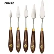Painter's Edge Stainless Steel Painting Knife Collection Set 5A