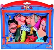 Simba 104586784 "Punch and Judy Hand Puppet Set (6-Piece)