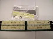 ax100448 Nordx Belden p55 hd-110 patch panel/t568 24,48 port access black
