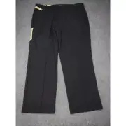 Dockers Classic Fit Pants Men's 40x30 Black Blended Pima Cotton Flat Front NWT
