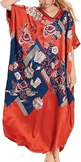 [L-Peach] Women's Summer Long Beach Dress Kimono Maxi Kaftan Quick-Drying Fabric Cover ups