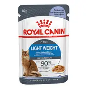 Royal Canin Light Weight Care Jelly Pouches Wet Cat Food 12*85 Gms 1 Pack