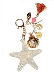 [STARTIST] Starfish Keychain Unique Friends Bag Charm for Backpack Accessory
