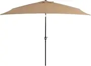 Parasol with Metal Pole Garden Umbrella Sunshade Sun Shelter Patio vidaXL