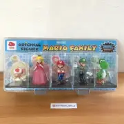 Super Mario Family Club Nintendo Game Original Figure Set Luigi, Peach, etc.