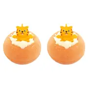 2PK Bomb Cosmetics Meow For Now Bath Bomb Blaster w/ Toy Body Fragrance Fizzies