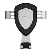 COOWOO Car Phone Holder Gravity Linkage Metal Air Vent Mount for iPhone XS Max from Xiaomi Youpin SILVER Color