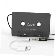 Car Cassette Aux Adapter Kit, with A Smartphone to 3.5 mm Headphone Jack