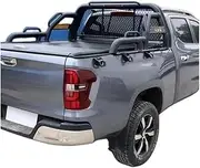ALCYBD Pickup Fullbox Heavy-Duty Pickup Truck Load Tonneau Cover Retractable Roll Shutter Cover Kaicene F70 Compatible for Peugeot Hunter(Electric Lock)