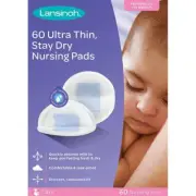Lansinoh Ultra Thin Stay Dry Nursing Pads 60 Pack
