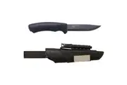 Morakniv Bushcraft Survival Black Outdoor Knife + Sheath | YKM11742