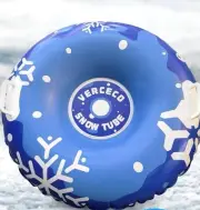 Snow Tube Inflatable Sleds for Kids Snow Tubes for Sledding Heavy Duty 36'' Snow