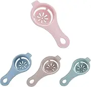Egg Yolk Egg Separator White Egg Yolk Separator Egg Yolk Separator Separator Spoon for Cooking Baking (4 Colors)