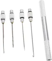 1 Set Complete European Fishing Gear with Aluminum Alloy Hooks Bait Holder for Freshwater Saltwater Fishing Versatile for Beginners and Enthusiasts