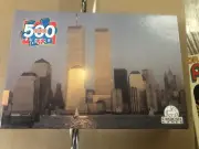 Vintage Twin Towers 500pcs. puzzle Carousel Games unopened New York Cardboard