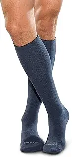 Smartknit Seamless Diabetic X-Static Socks Size, Color: X-Large, Navy