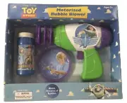 Vintage Disney Pixar Buzz Lightyear Laser Motorized Bubble Blower Rare Sealed