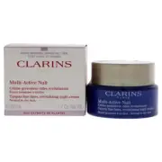 Multi-Active Night Cream - Normal to Dry Skin by Clarins for Unisex - 1.7 oz ...