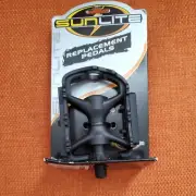 Sunlite Mountain Sport Pedal Set ( 1/2in ) Black 41087