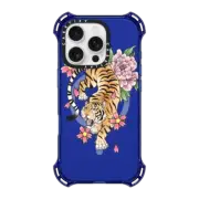 iPhone 16 Pro Bounce Case MagSafe Compatible TIGER & FLOWERS