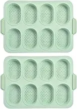 8 Holes Perforated Cake Pans Multifunctional Silicone Cake Moulds Baking Pans Set Cake Pans Silicone