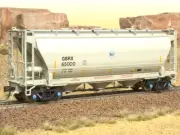 Atlas HO Scale ~ New 2025 ~ Trinity 3230 Covered Hopper ~ Cargill Salt #3203