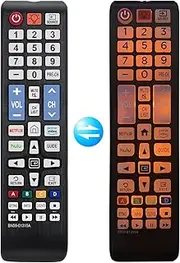BN59-01315A Universal Backlit Remote Control for Samsung TV Remote Replacement All Samsung Smart TV, LED, LCD, HDTV, 3D, Series TV