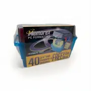 40 Pack Memorex PC Formatted 3.5" HD 1.44MB Computer Diskettes NEW FACTORY SEAL!