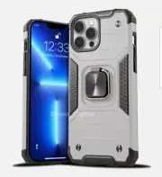 Phone Case For iPhone 12 Pro 360 Kickstand Ring Case Cover With Screen Protector