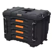2.0 Pro Gear System 22 In. XL 4 Drawers Modular Tool Box Storage